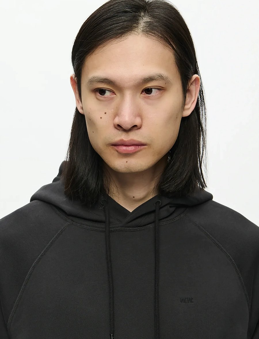 WOOD WOOD - WWFred hoodie 25217 - sweatshirts - black - 4