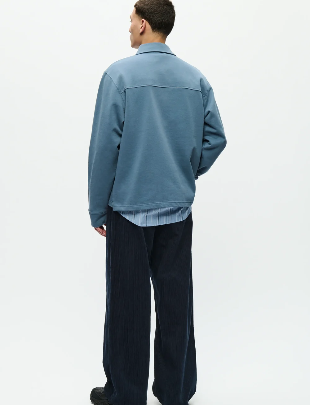 WOOD WOOD - WWAndrew half zipper 25211 - langærmede poloer - bluefin - 3