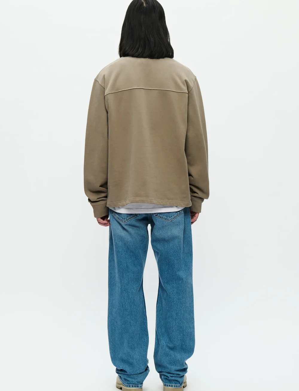 WOOD WOOD - WWAndrew half zipper 25211 - langærmede poloer - fallen rock - 3