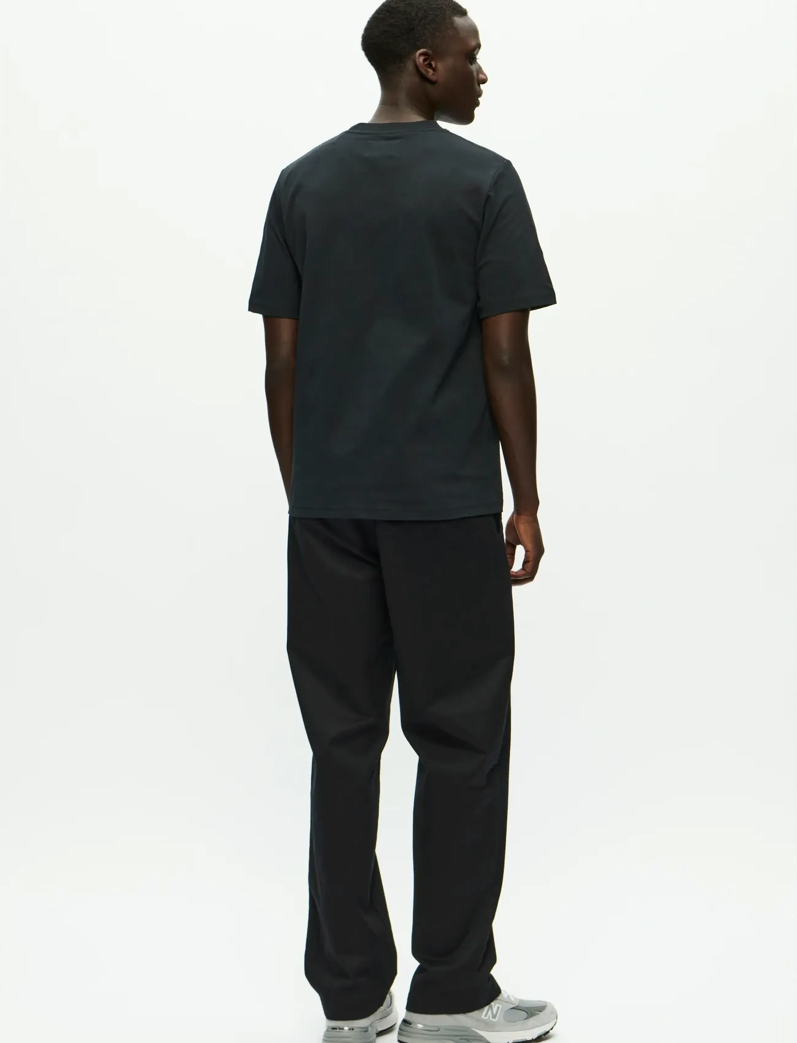 WOOD WOOD - WWBobby pocket tee 25220 - lühikeste varrukatega t-särgid - black - 3