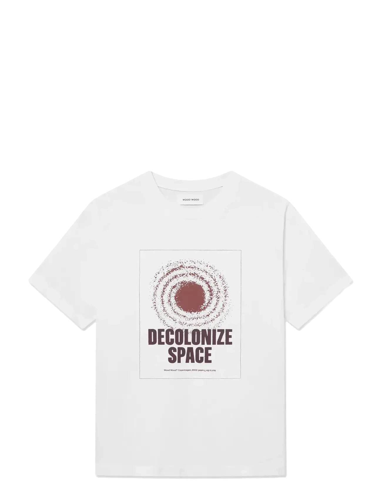 WOOD WOOD WWBobby tee space 25220 - Wood Wood - BRIGHT WHITE / white
