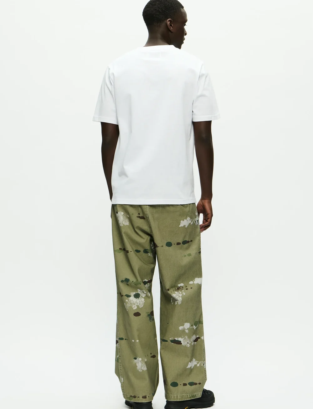 WOOD WOOD - WWBobby tee space 25220 - kortärmade t-shirts - bright white - 3