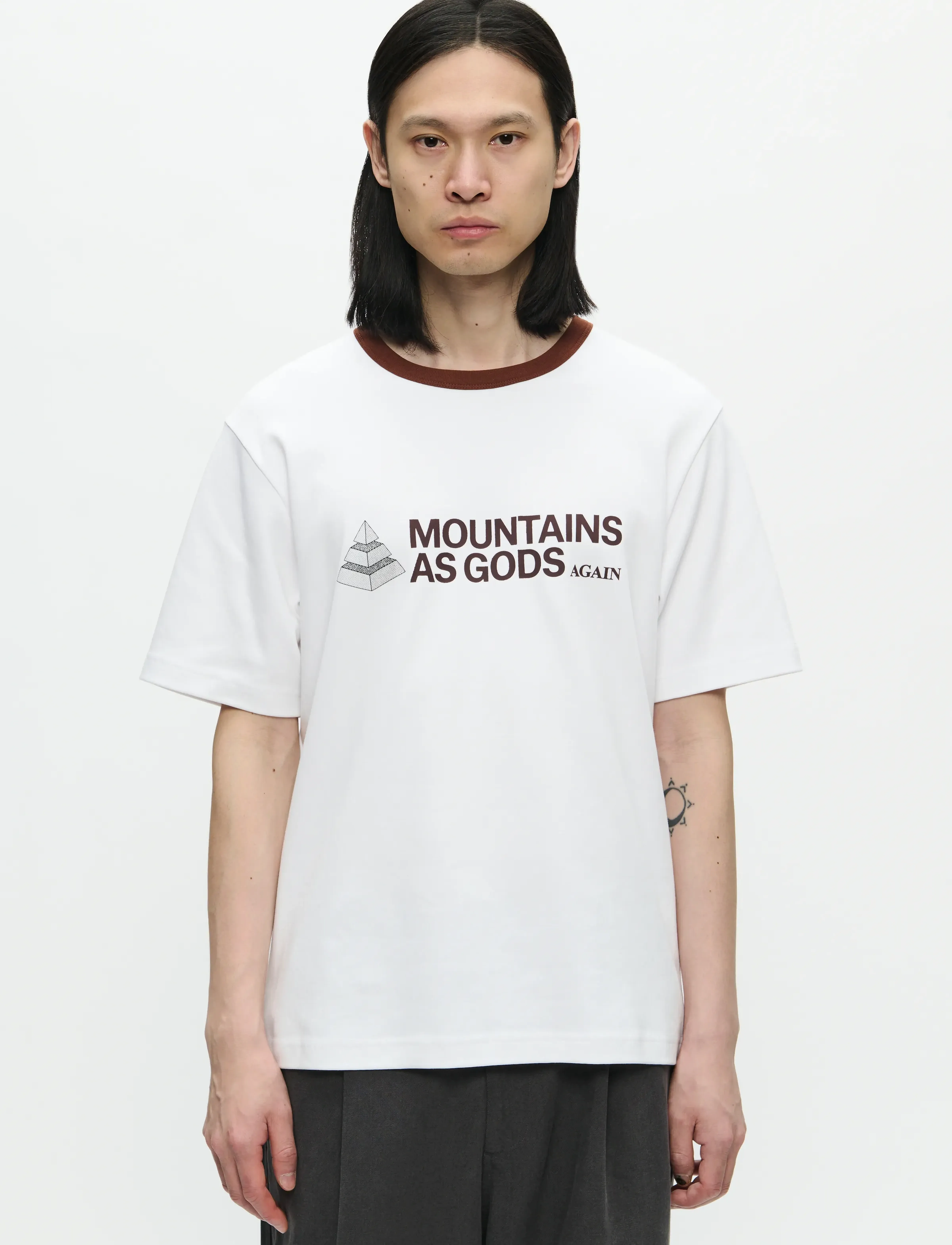 WOOD WOOD WWSloane tee mega 25214 - Deals - BRIGHT WHITE / white