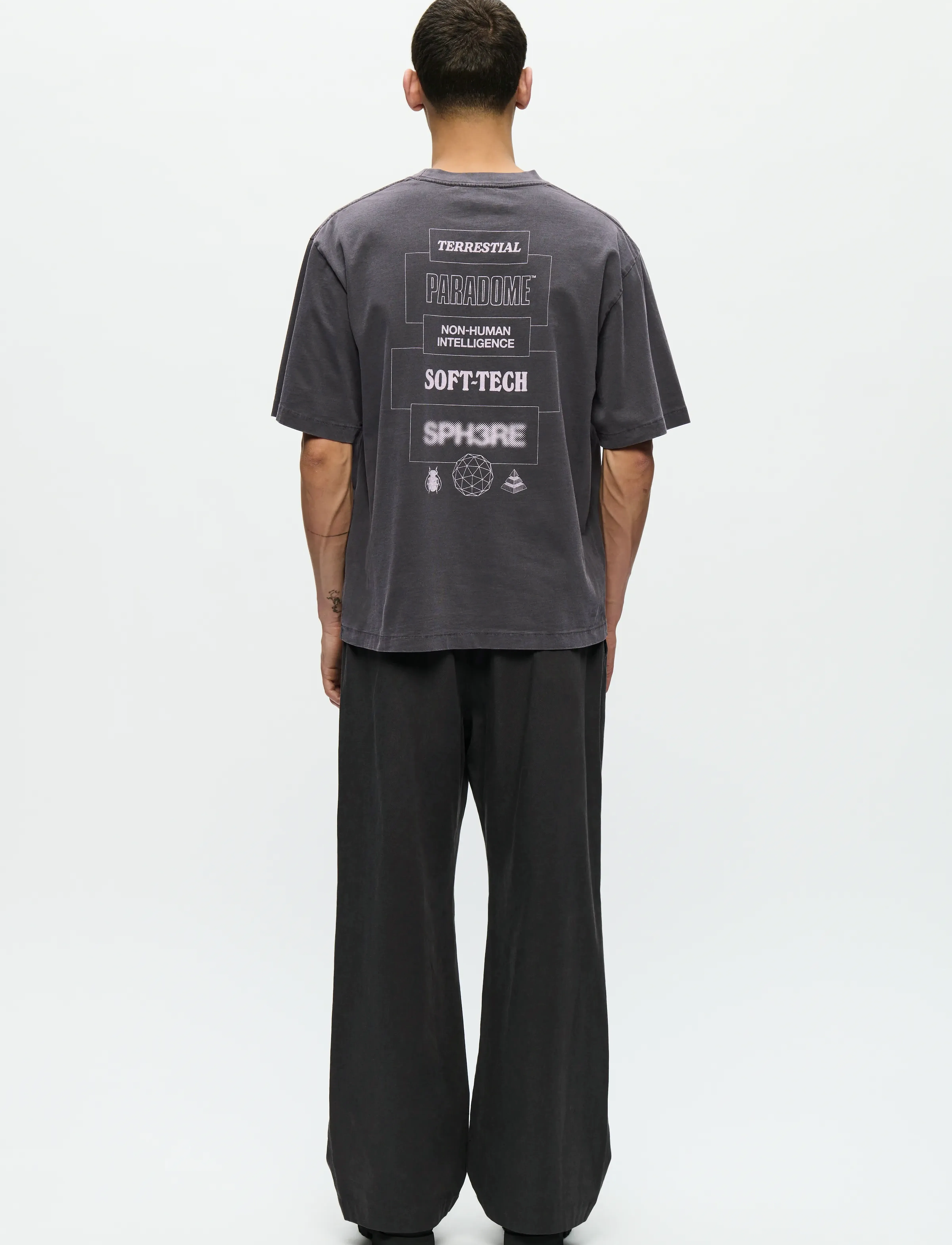 WOOD WOOD Wwgary Tee Typo 25207 - - S 3