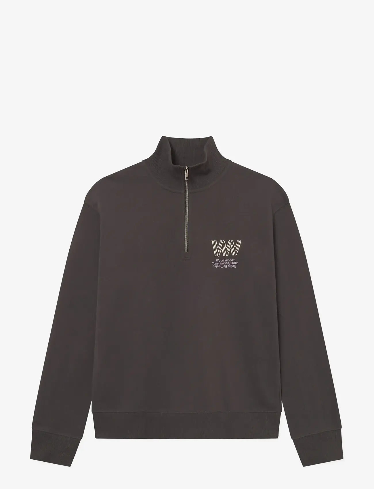 WOOD WOOD - WWJack half zipper corp 25211 - shop by occasion - black sand - 1