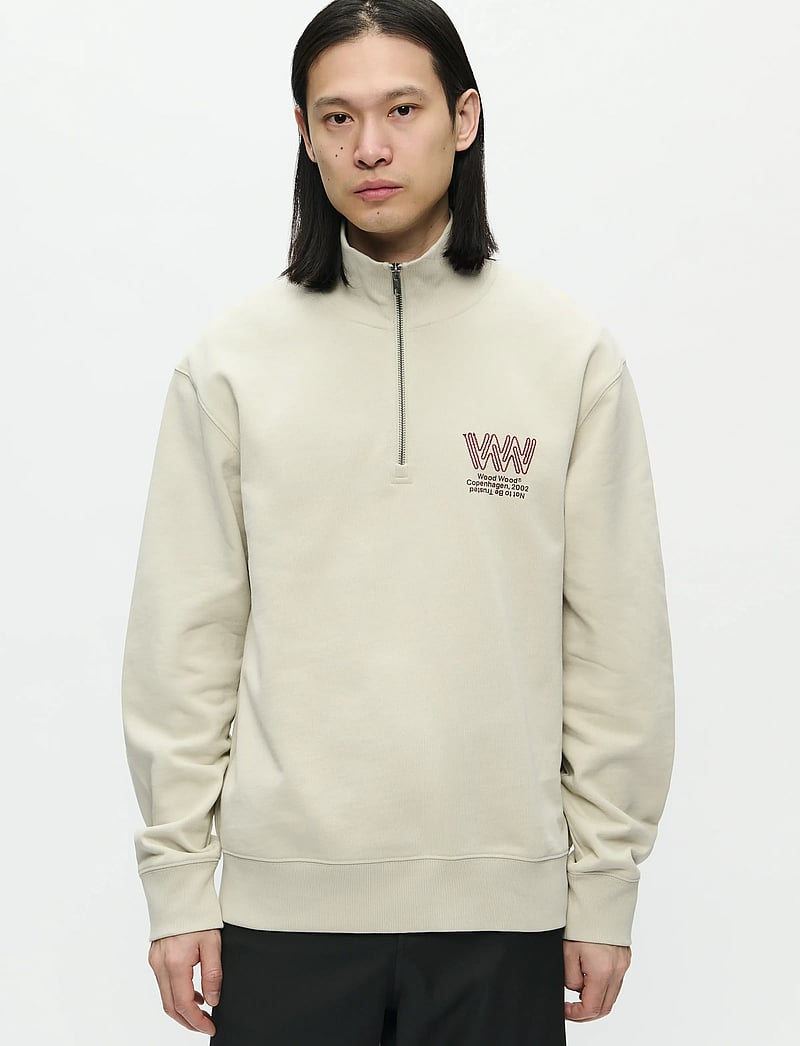 WOOD WOOD - WWJack half zipper corp 25211 - shop efter anledning - moonstruck - 0