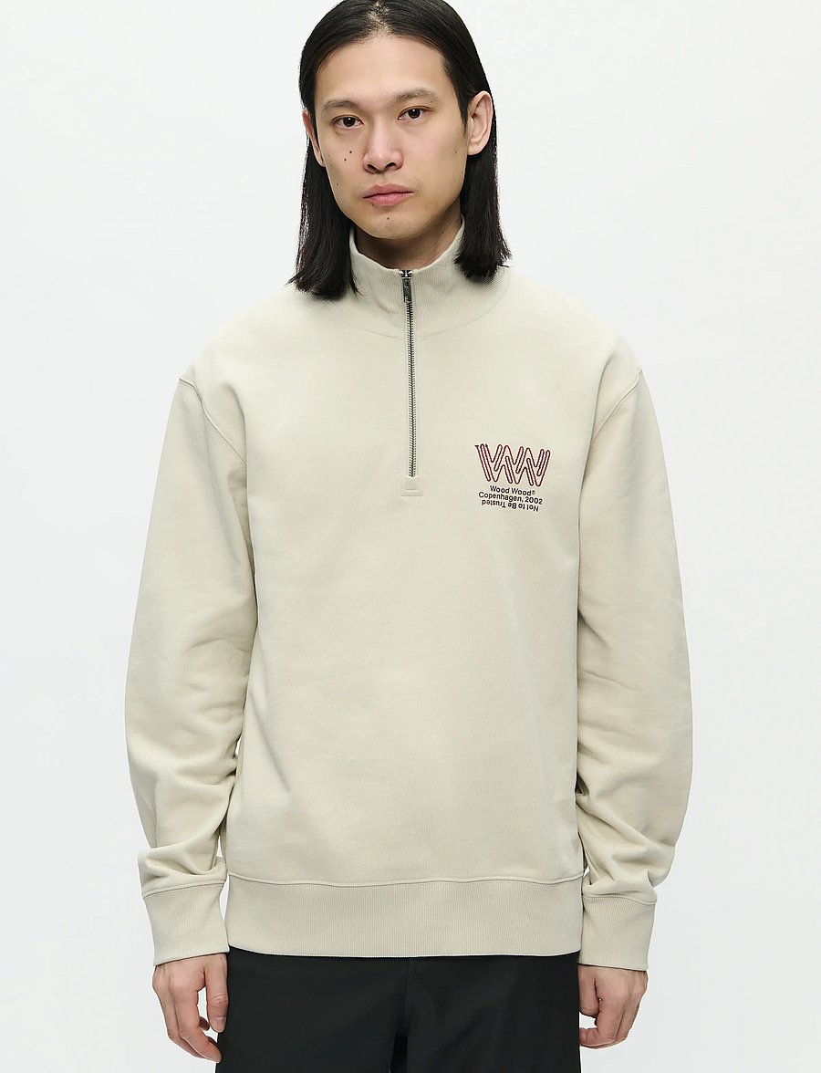 WOOD WOOD - WWJack half zipper corp 25211 - dressipluusid - moonstruck - 0