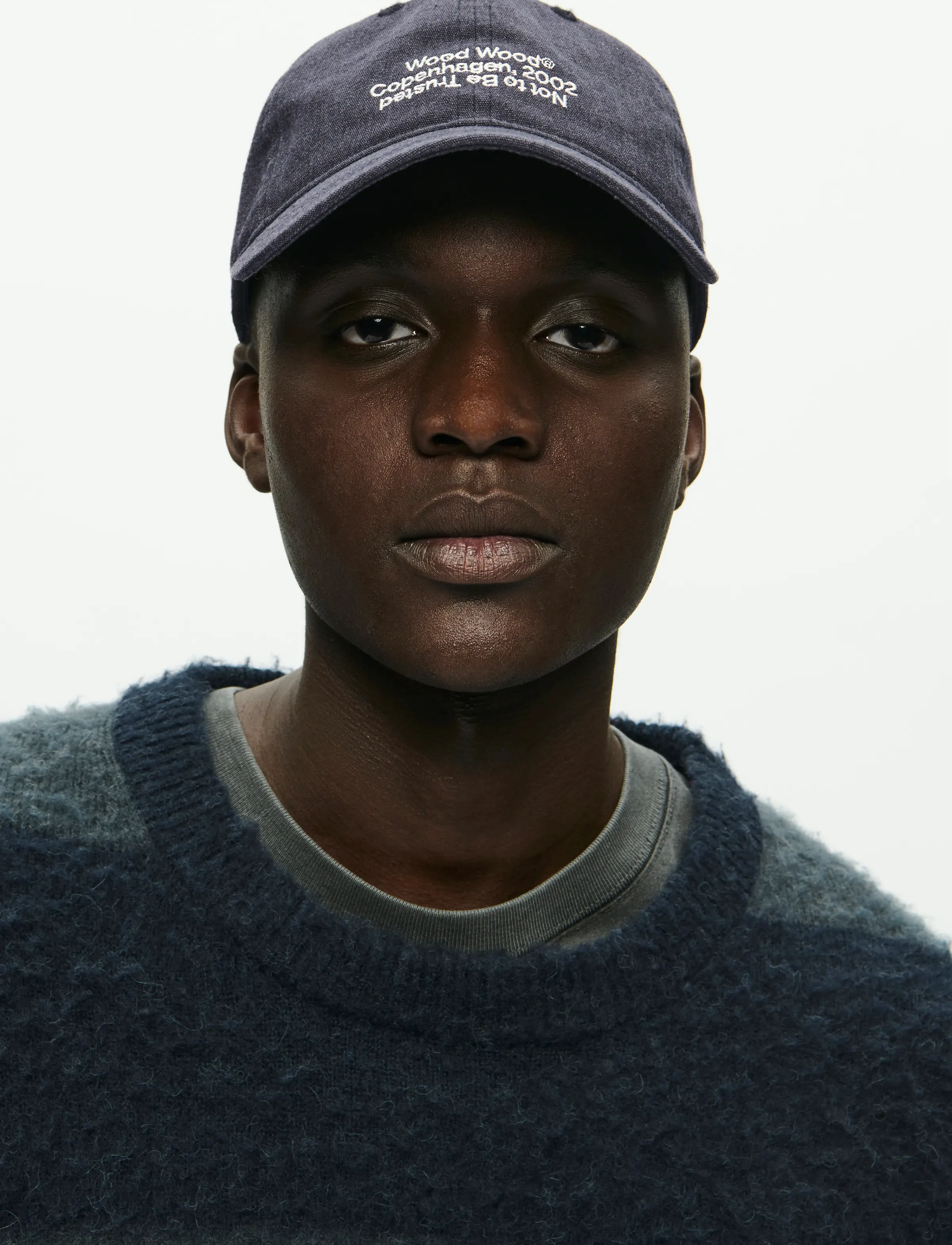 WOOD WOOD Wwsignature Cap 25248, One Size, Grey, Hovedbeklædning > Kasketter, Herre