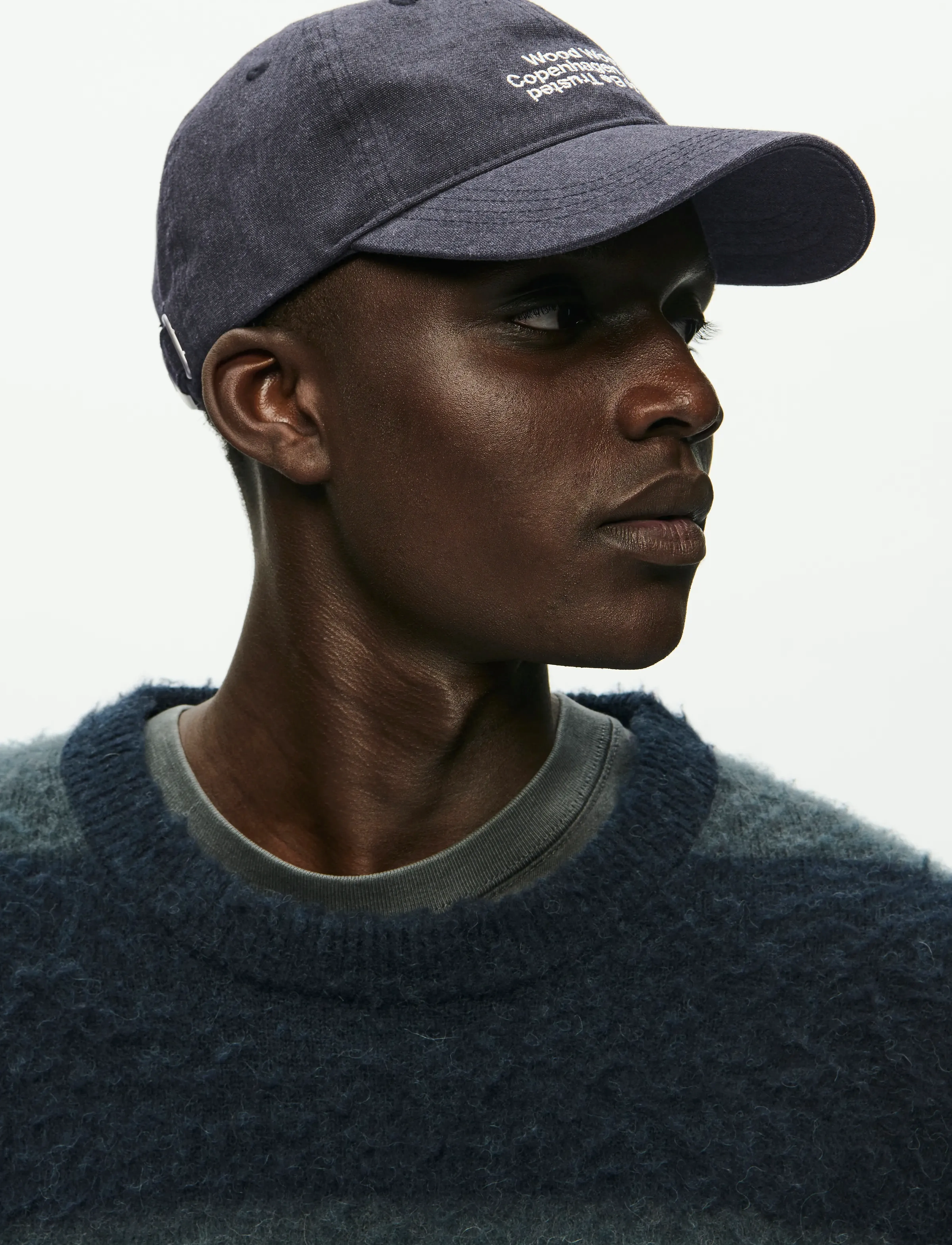 WOOD WOOD - WWSignature cap 25248 - kepsar - black sand - 2