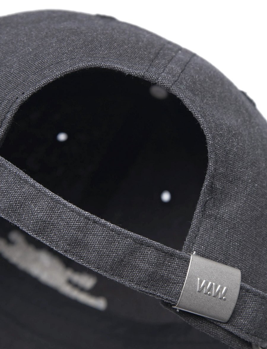 WOOD WOOD - WWSignature cap 25248 - caps - black sand - 4