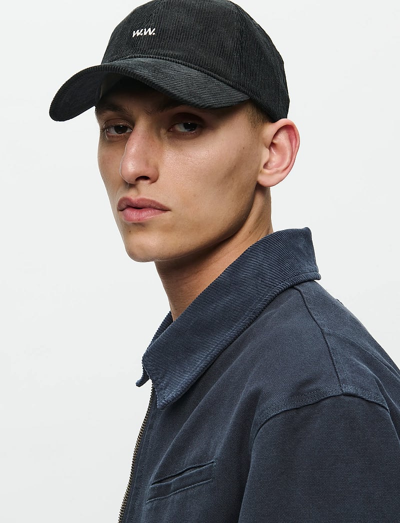 WOOD WOOD - WWW.W.cap 25249 - kasketter - black - 2