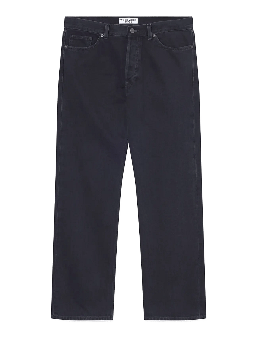 WOOD WOOD - WWType 2 jeans 25243 - regular jeans - black slate - 1