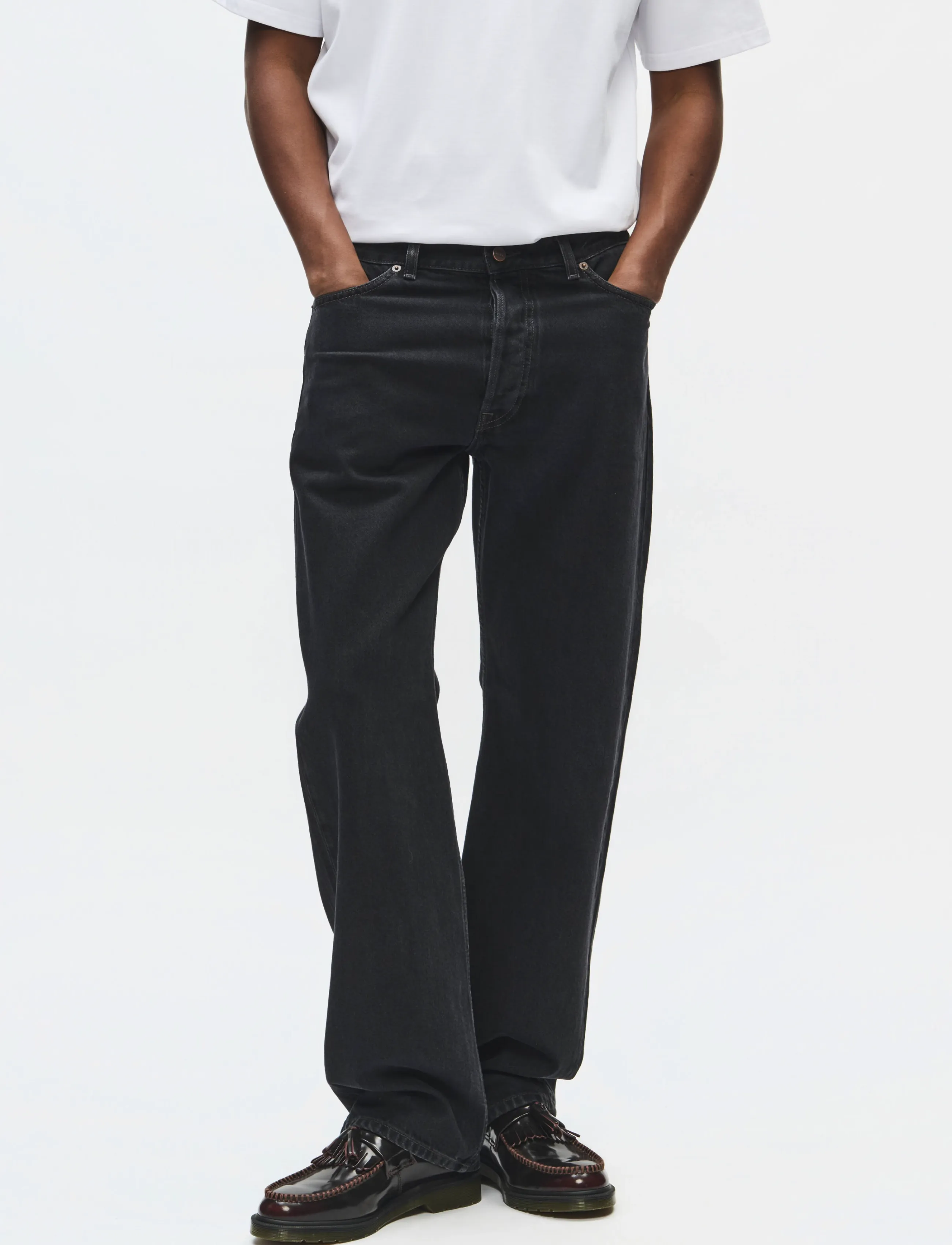 WOOD WOOD Wwtype 2 Jeans 25243, 29 x 32, Black, Jeans > Almindelige, Herre