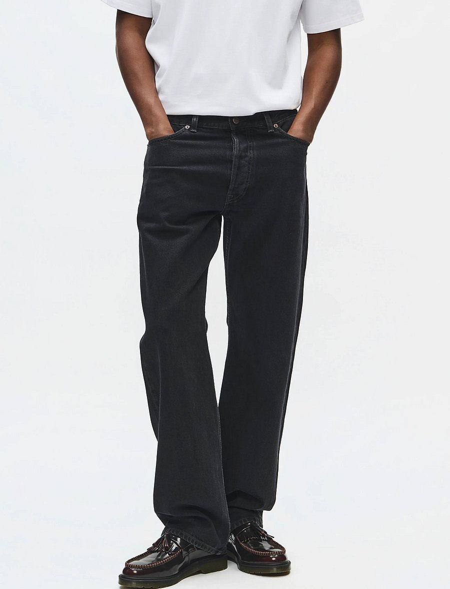 WOOD WOOD - WWType 2 jeans 25243 - regular jeans - black slate - 0