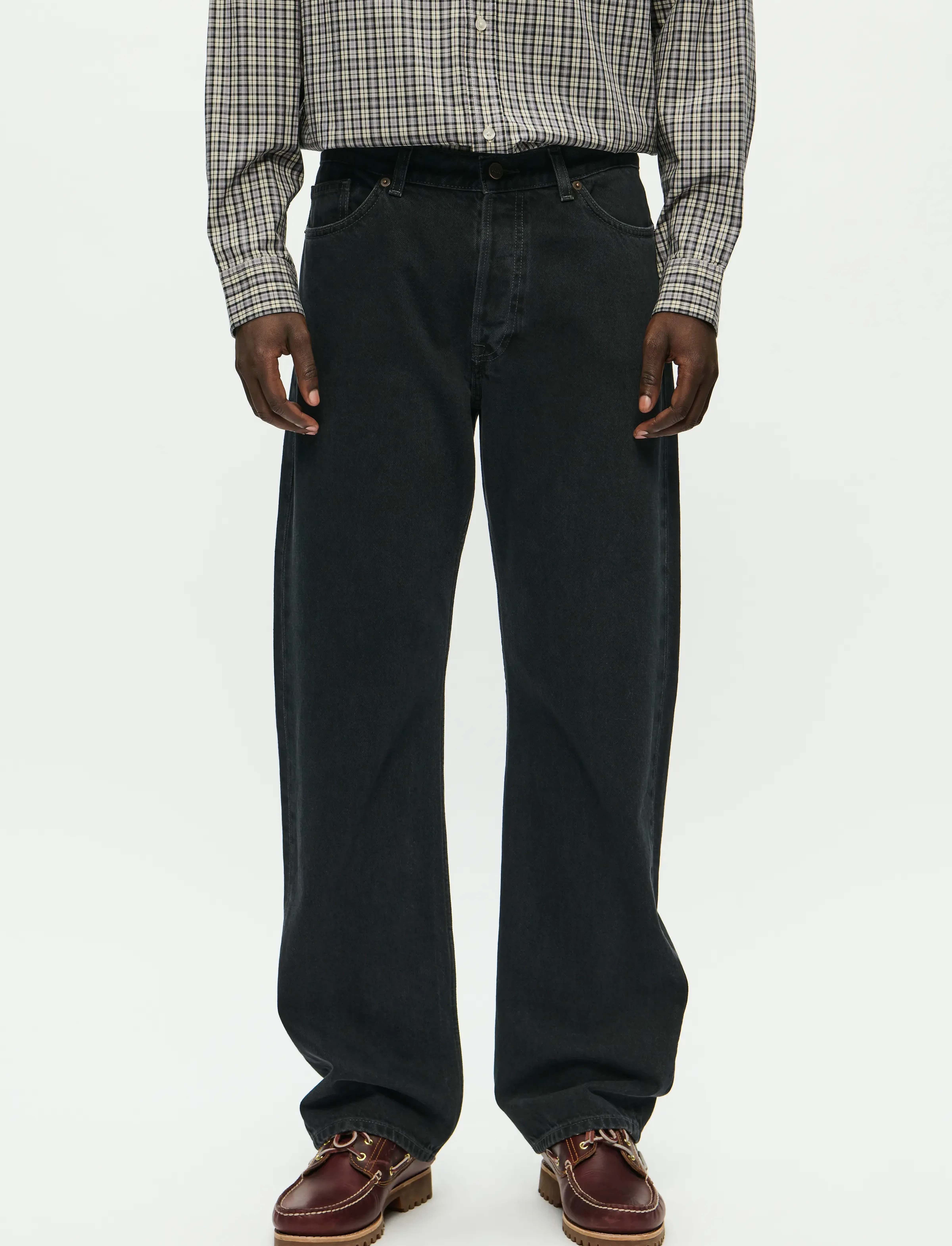 WOOD WOOD WWType 2 jeans 25243 - Jeans - BLACK SLATE / black