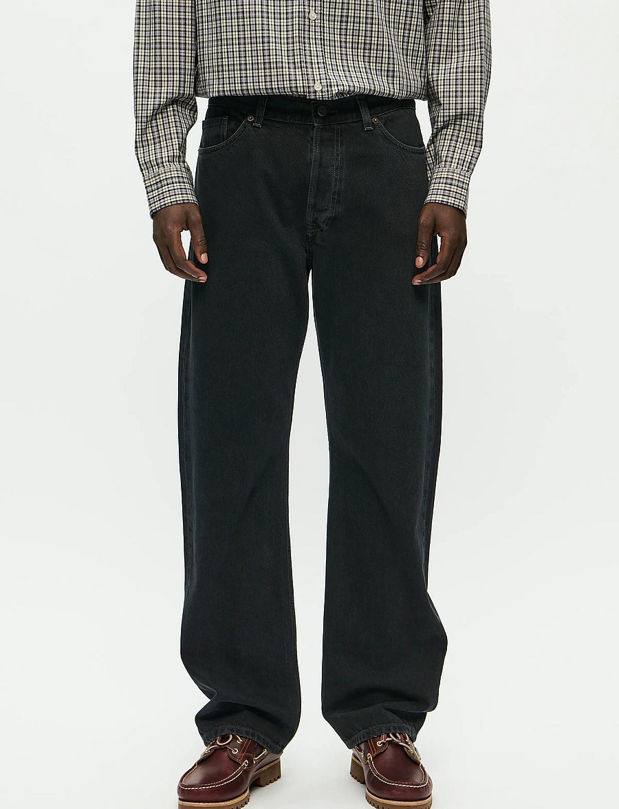 WOOD WOOD - WWType 2 jeans 25243 - regular jeans - black slate - 0