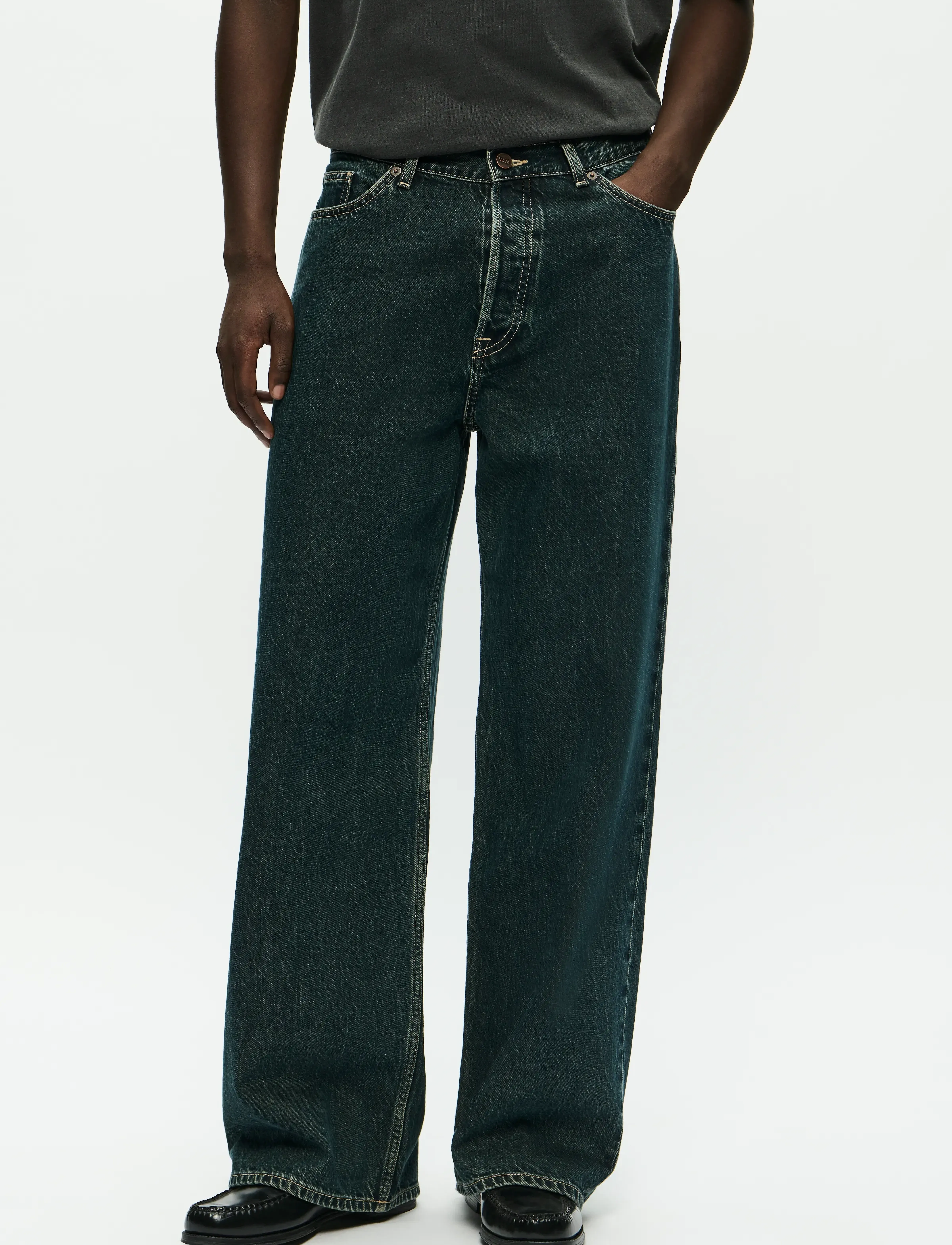 WOOD WOOD WWType 3 jeans 25244 - Jeans - PINEWOOD / green