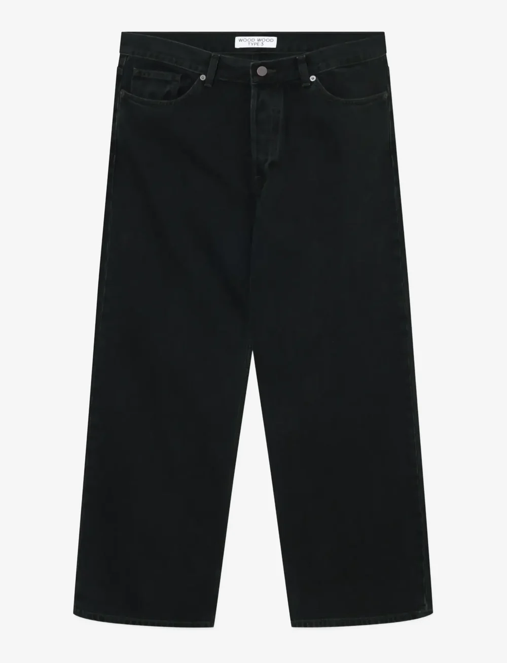 WOOD WOOD - WWType 3 jeans 25243 - regular jeans - black slate - 1