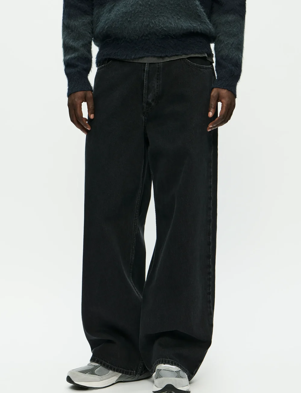 WOOD WOOD - WWType 3 jeans 25243 - regular jeans - black slate - 0