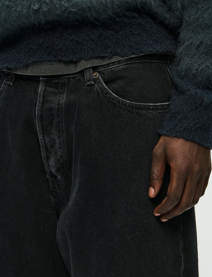 WOOD WOOD - WWType 3 jeans 25243 - regular jeans - black slate - 4