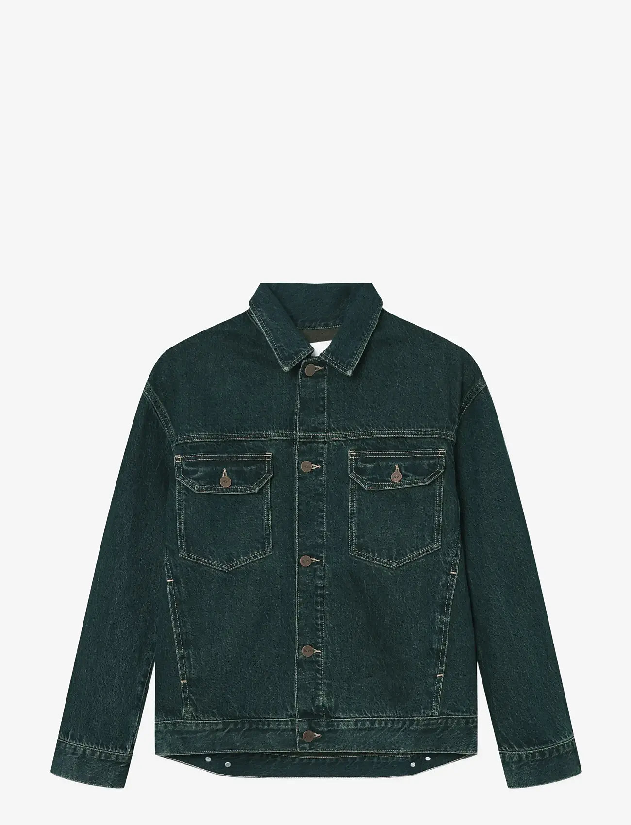 WOOD WOOD - WWType 10 jacket 25244 - ungefütterte denimjacken - pinewood - 1