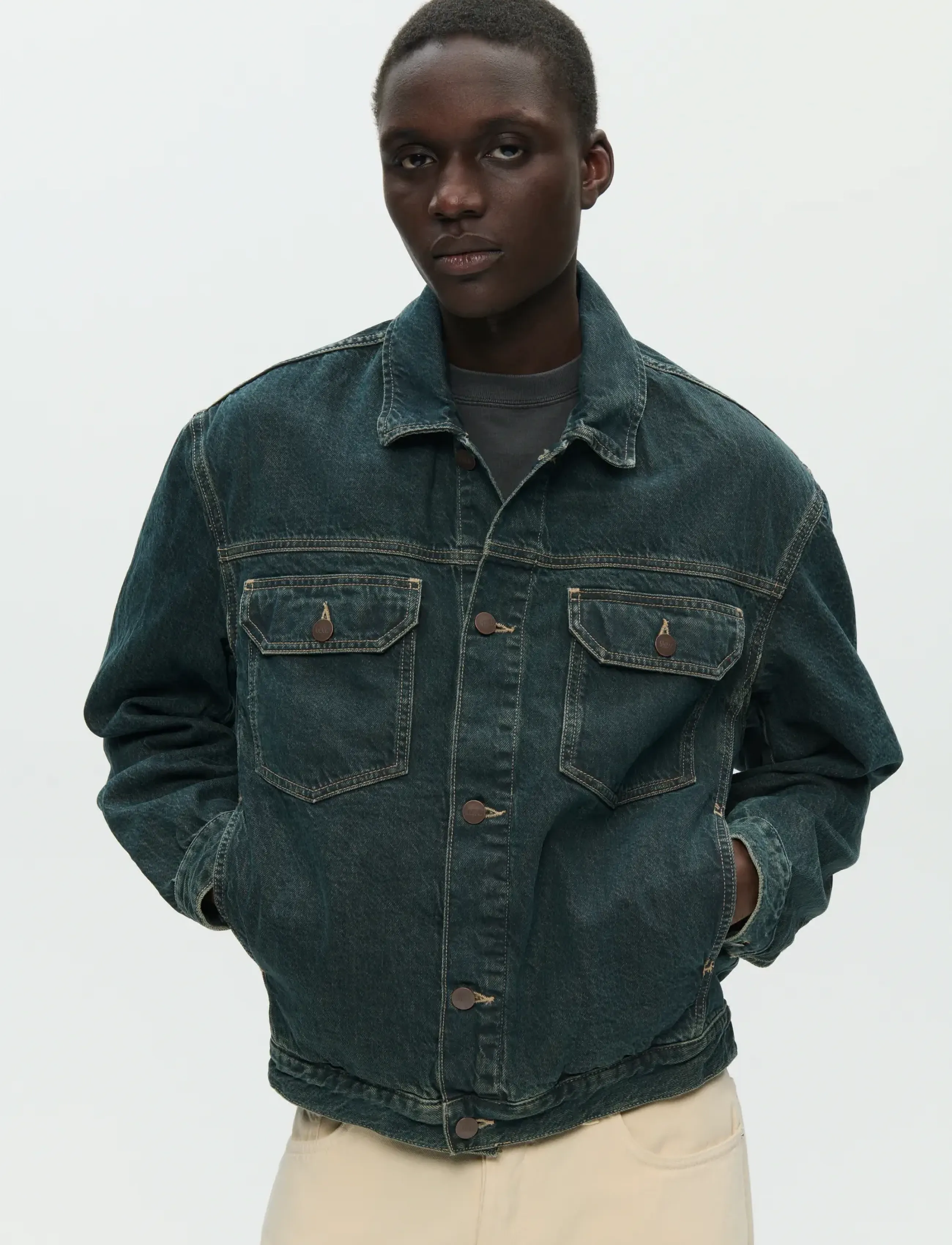 WOOD WOOD WWType 10 jacket 25244 - Tøj - PINEWOOD / green