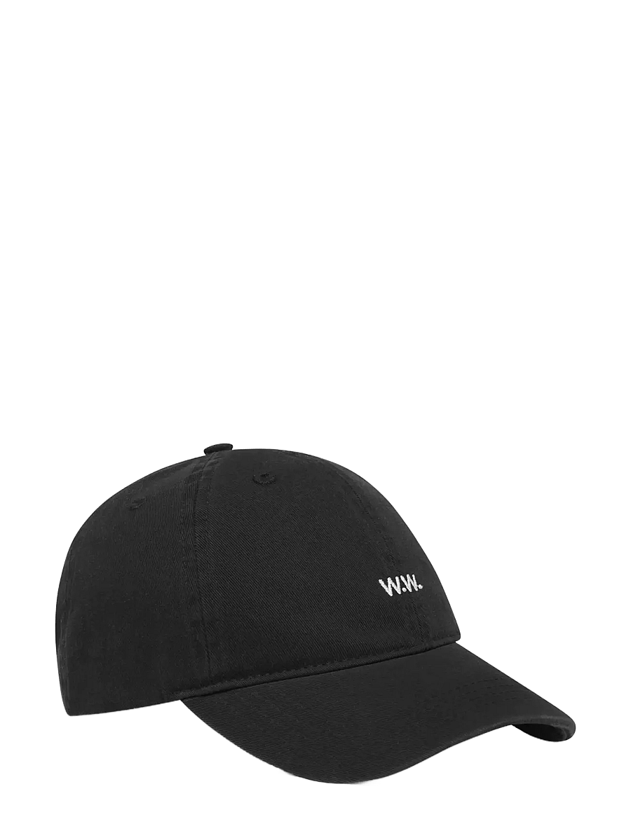 WOOD WOOD - WWW.W.cap 25246 - mütsid ja nokkmütsid - black - 1