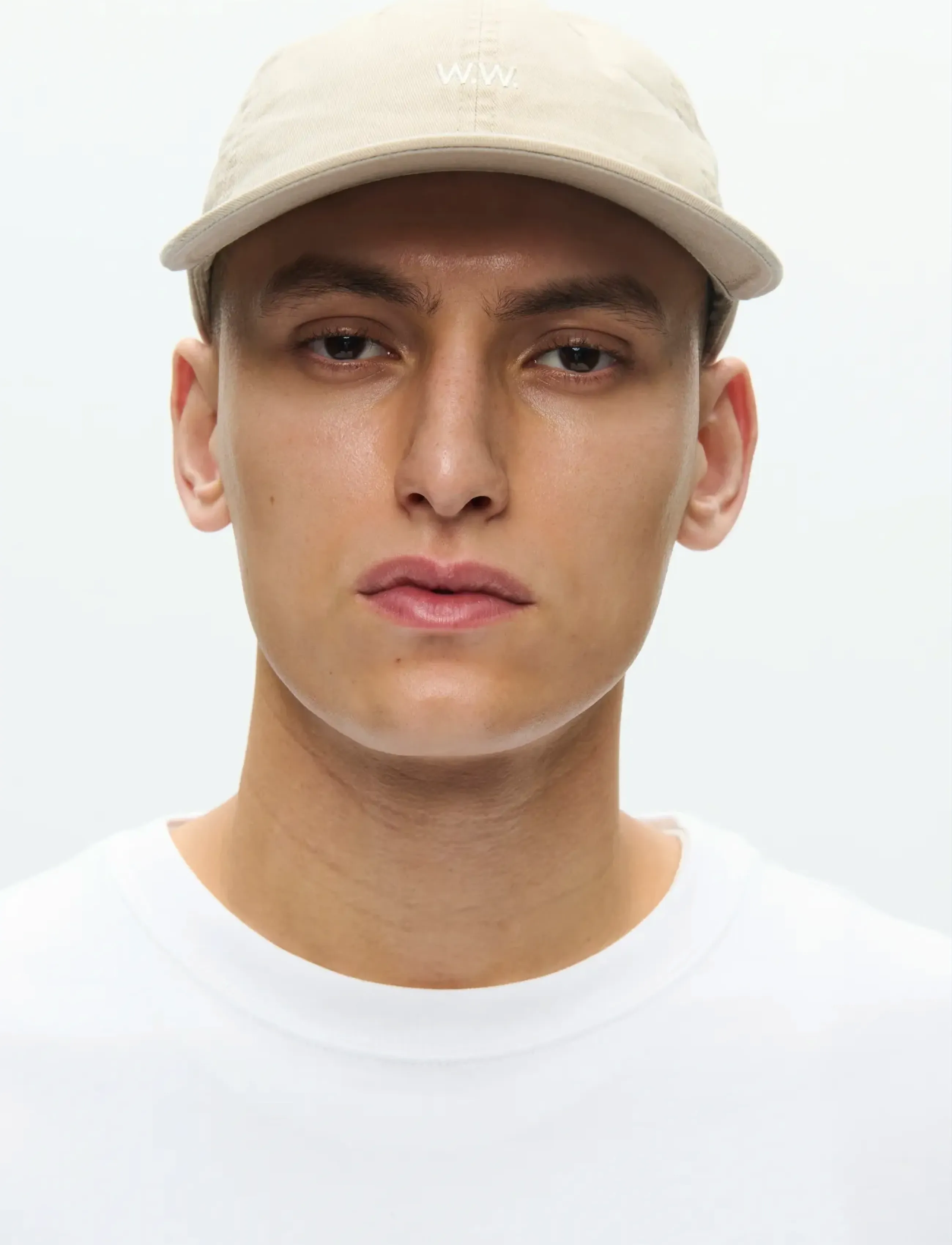 WOOD WOOD Www.w. Acap 25246, Mænd, Baseball Cap, Beige, Str: ONE SIZE