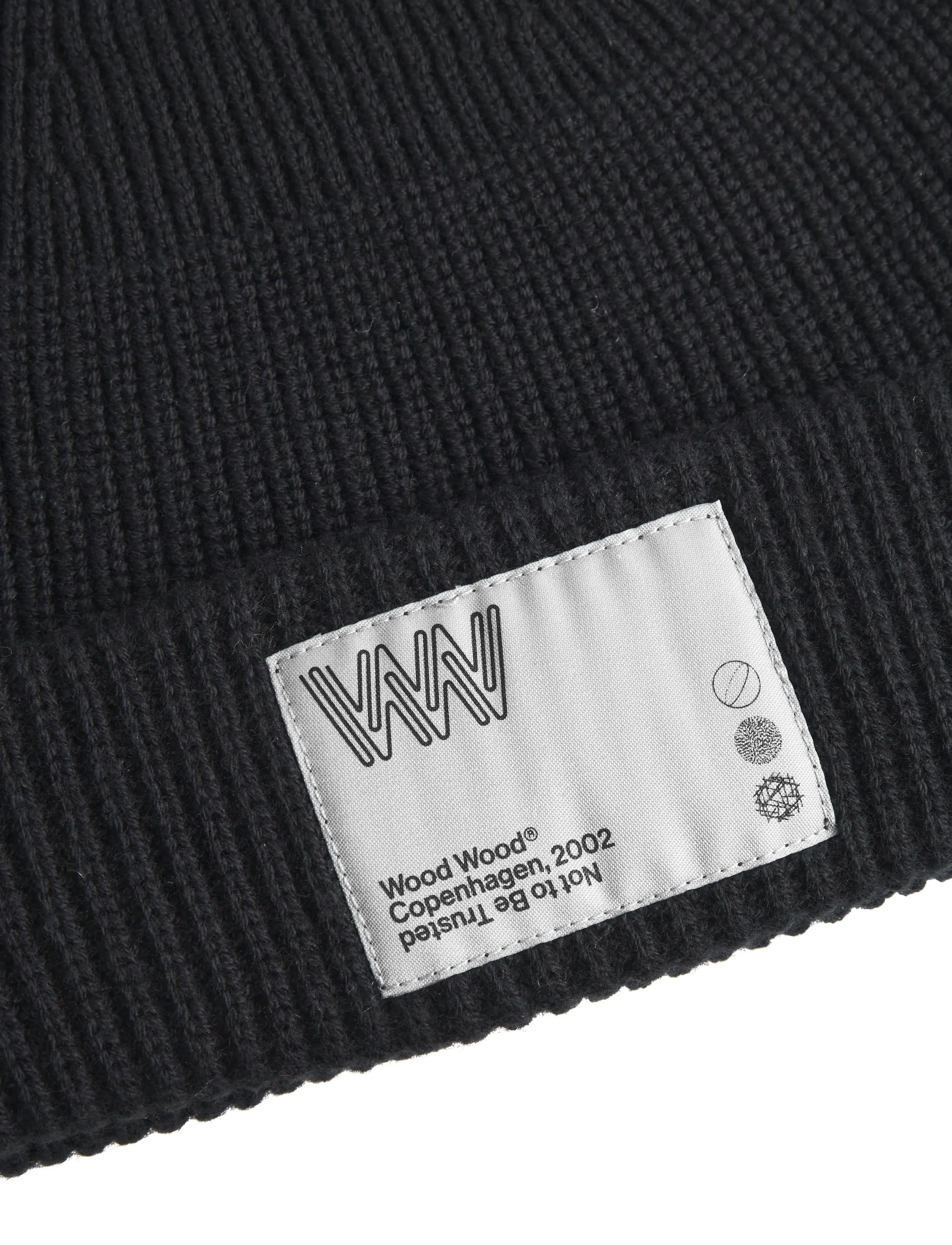 WOOD WOOD - WWMilo beanie 25195 - achetez par style - black - 3