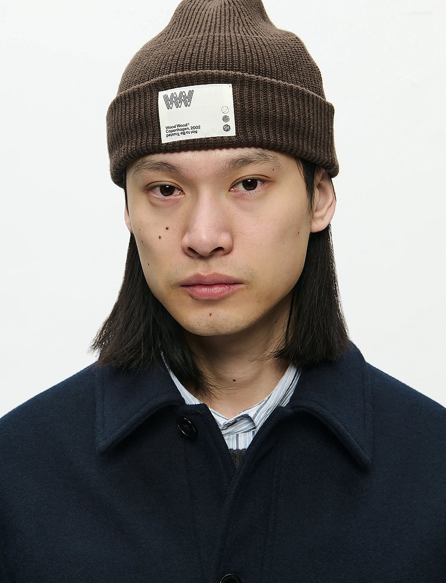 WOOD WOOD - WWMilo beanie 25195 - shoppa efter stil - delicioso - 2