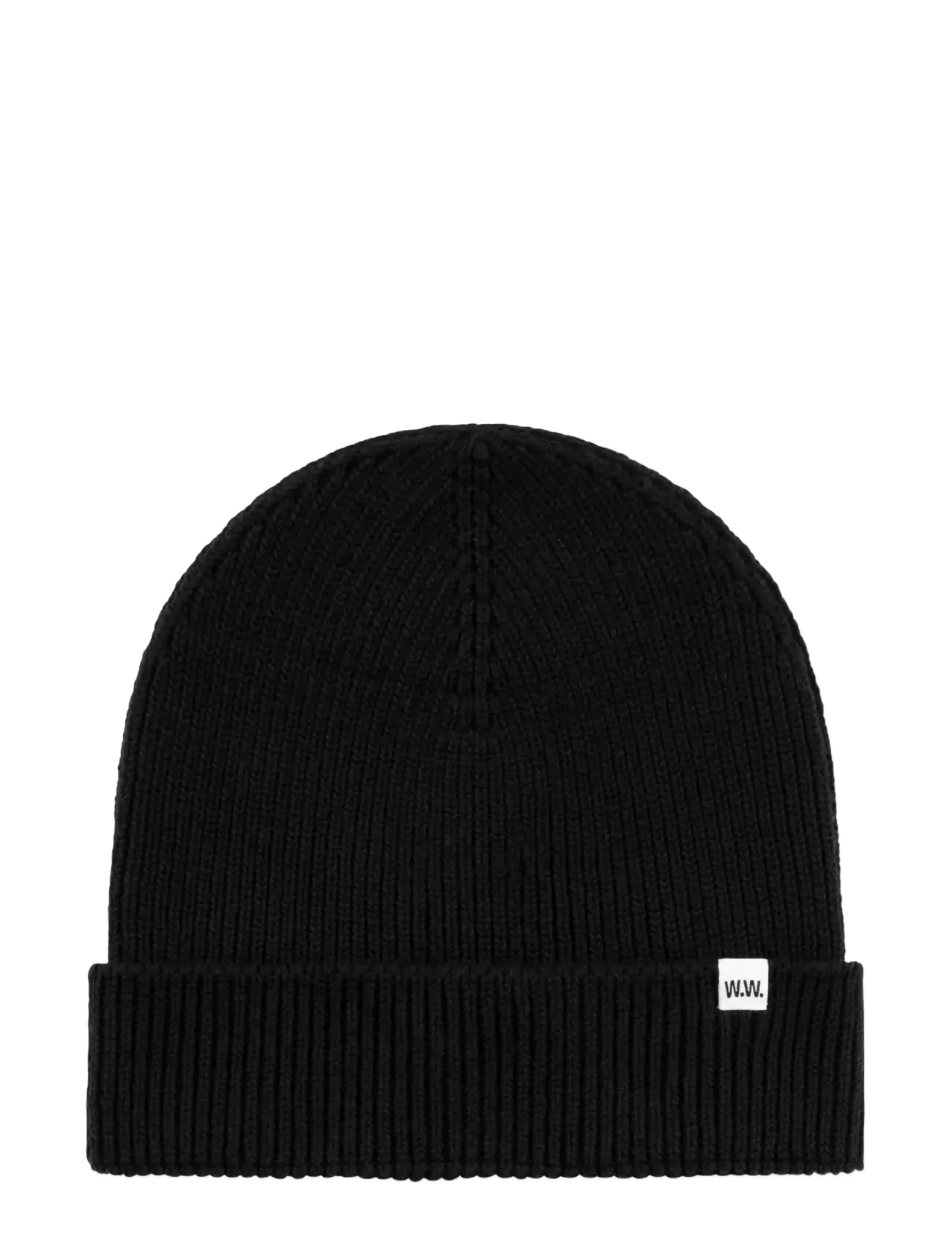 WOOD WOOD WWEddie beanie 25251 - E-smaspäev - BLACK / black