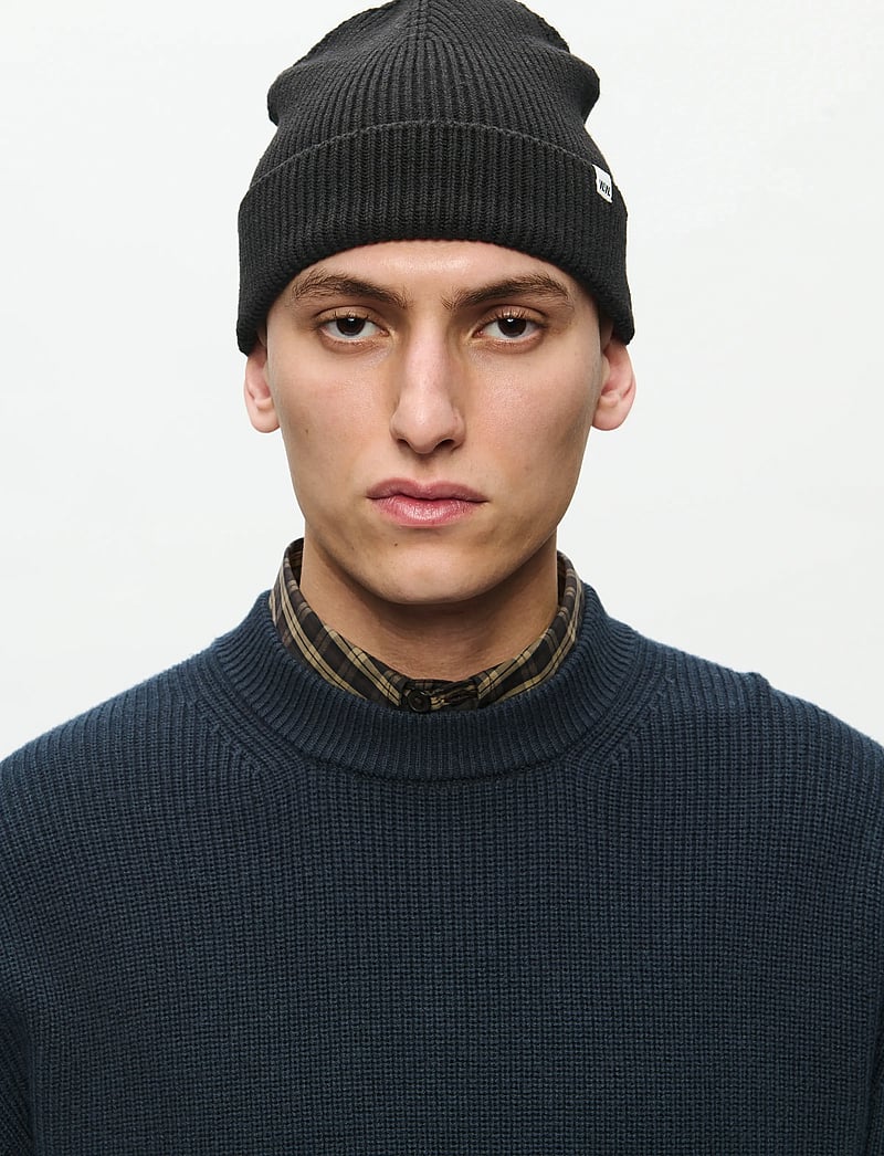 WOOD WOOD - WWEddie beanie 25251 - osta olukorra järgi - black - 0