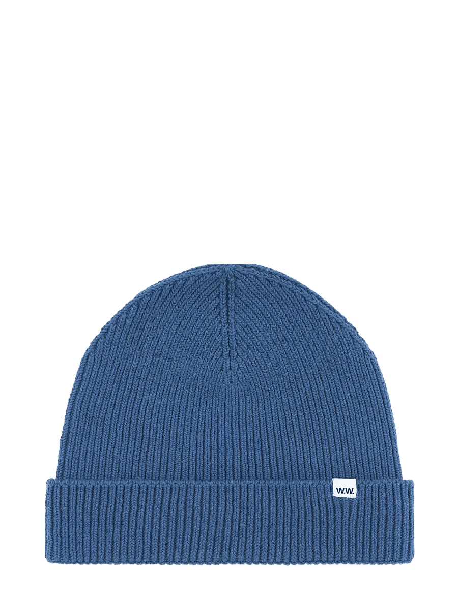 WOOD WOOD - WWEddie beanie 25251 - shop efter stil - bluefin - 1