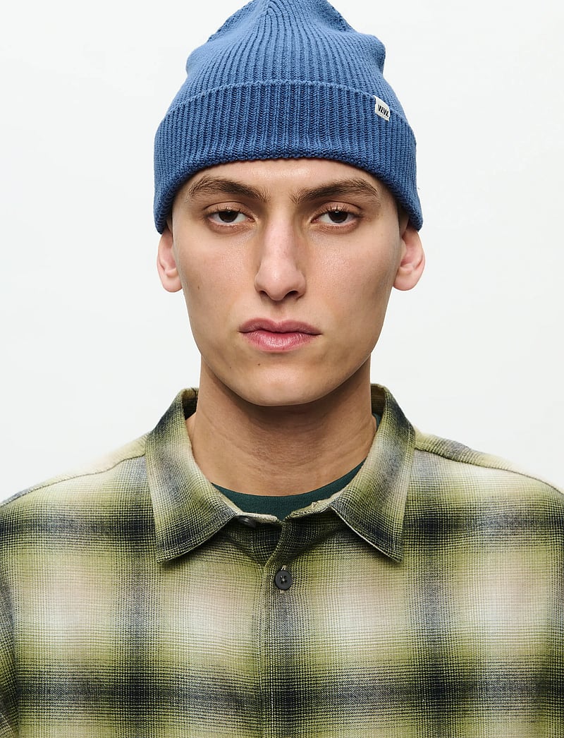 WOOD WOOD - WWEddie beanie 25251 - mütsid ja nokkmütsid - bluefin - 0