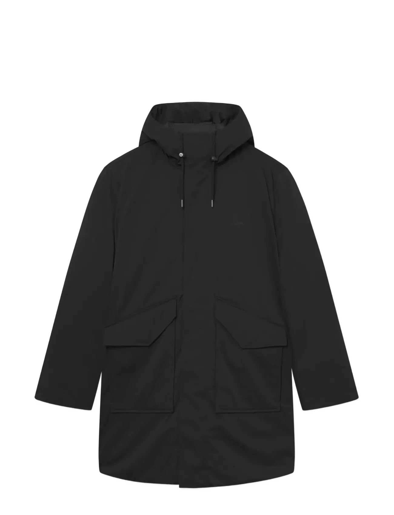 WOOD WOOD WWHanes parka coat 25256 - Wood Wood - BLACK / black