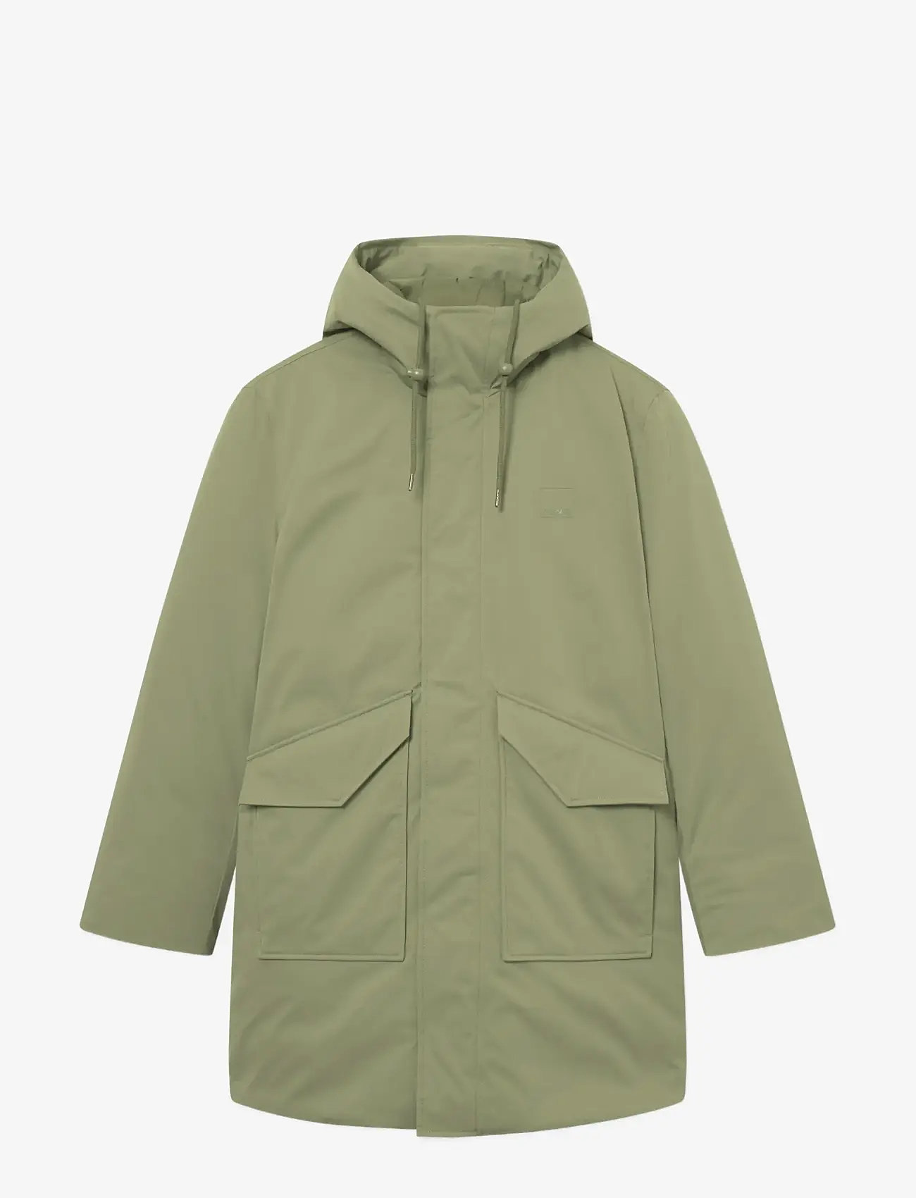 WOOD WOOD - WWHanes parka coat 25256 - vinterjakker - deep lichen green - 1