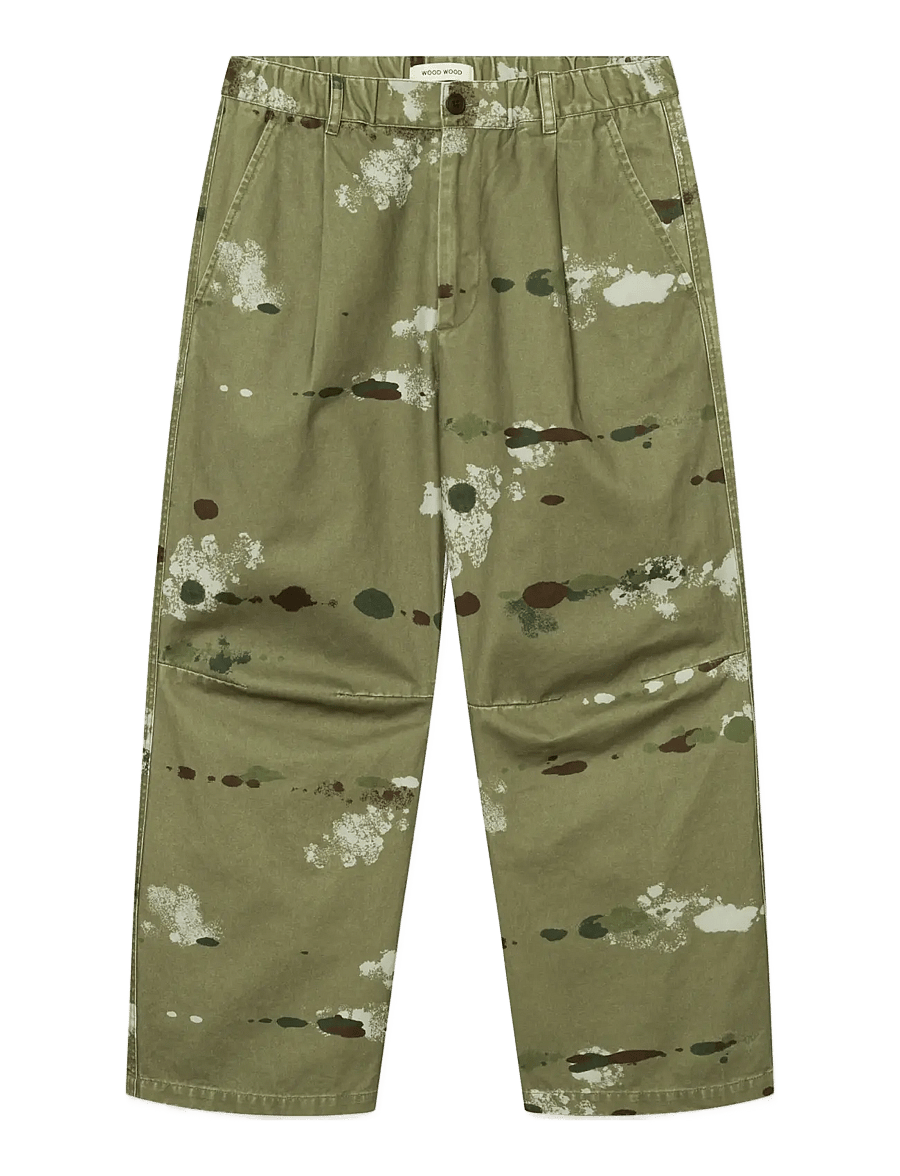 WOOD WOOD - WWEthan trousers 25184 - freizeithosen - camo drops - 1