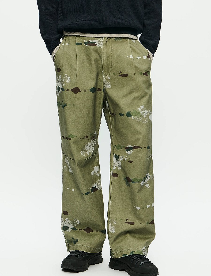 WOOD WOOD - WWEthan trousers 25184 - freizeithosen - camo drops - 0
