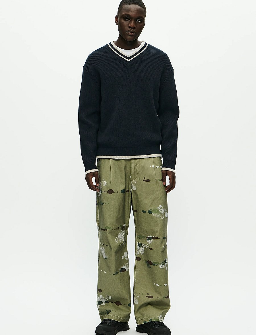 WOOD WOOD - WWEthan trousers 25184 - freizeithosen - camo drops - 2