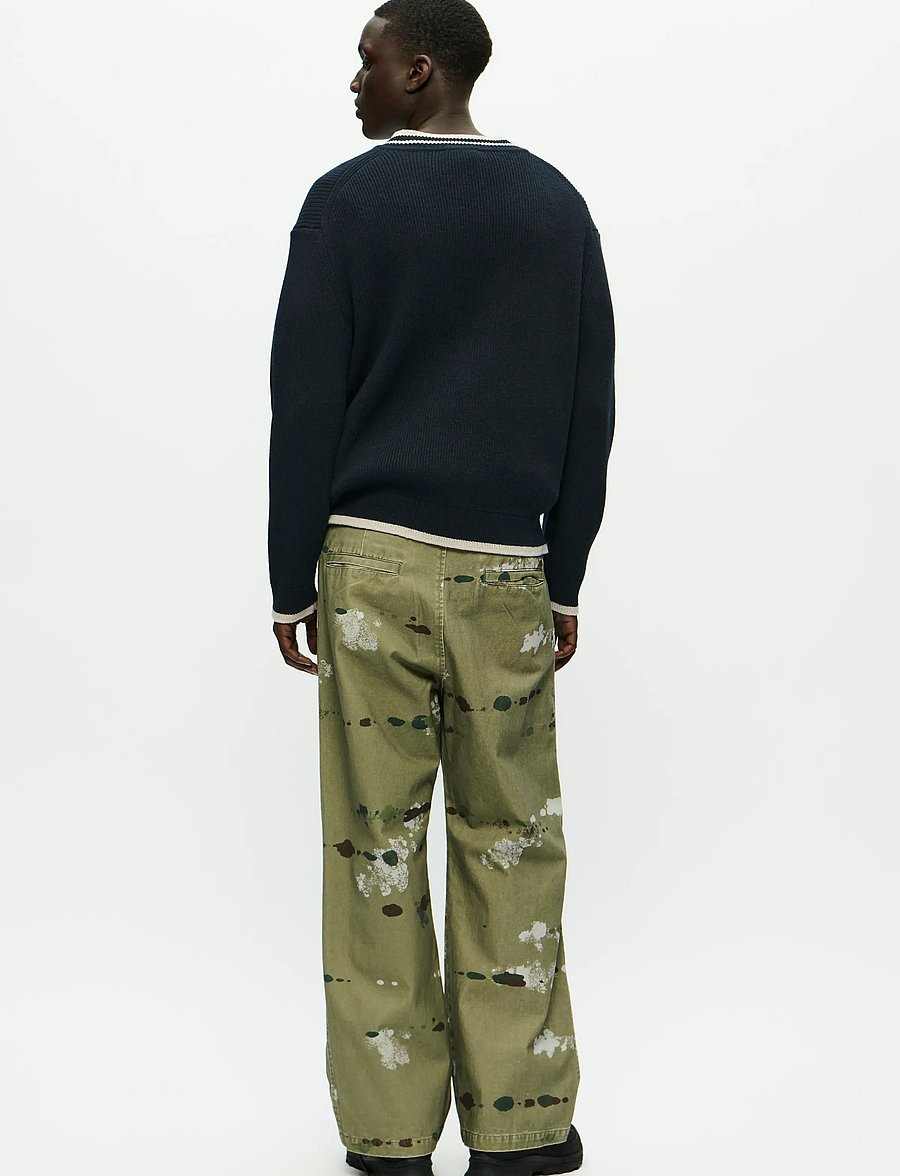 WOOD WOOD - WWEthan trousers 25184 - freizeithosen - camo drops - 3