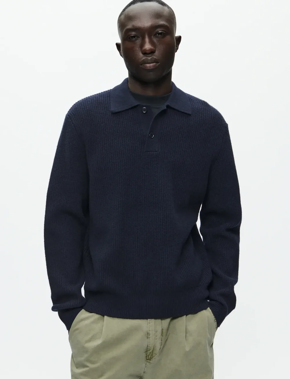 WOOD WOOD - WWKevin polo 25298 - gestrickte polohemden - salute - 0