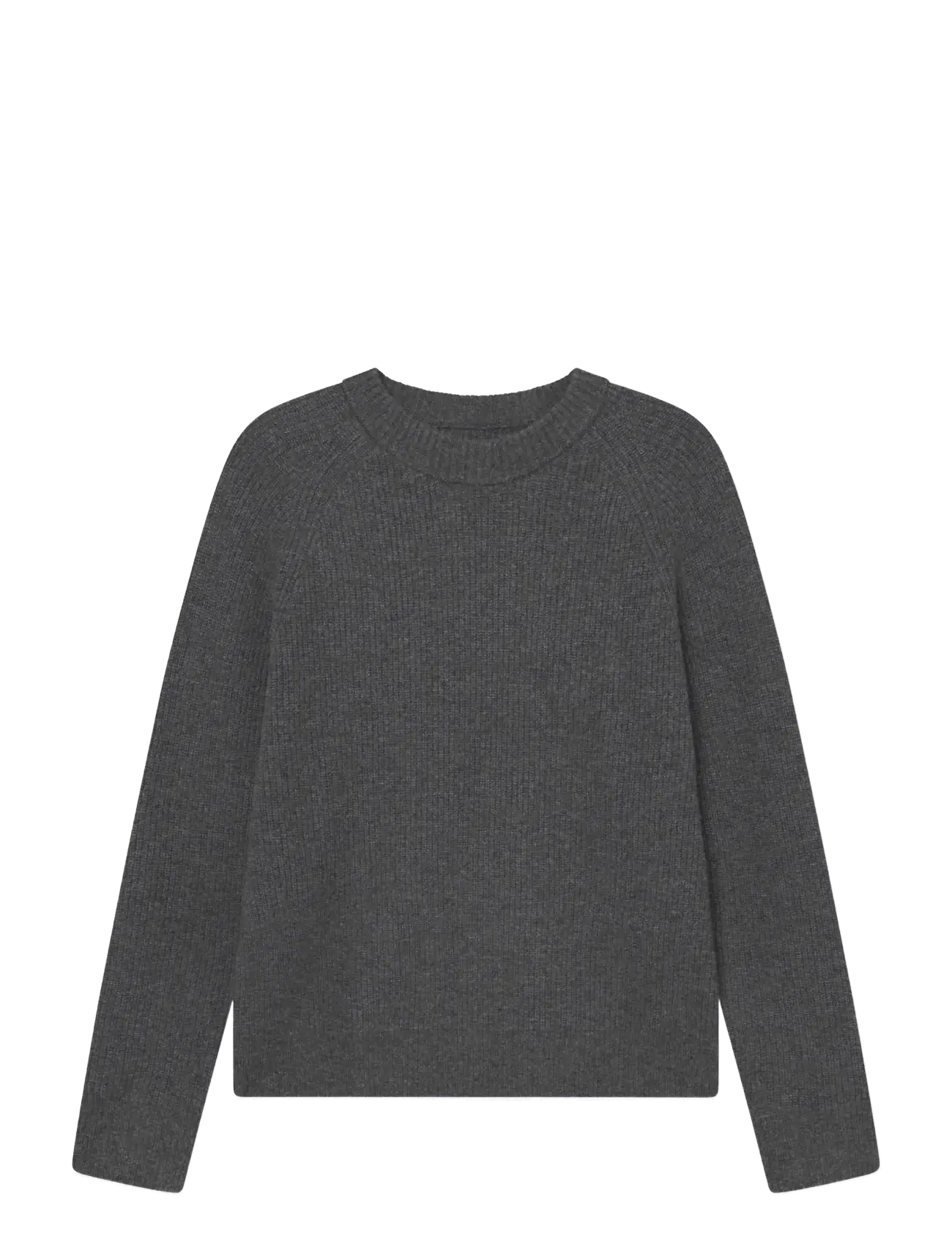 WOOD WOOD - WWKevin crew neck 25298 - okrągły dekolt - gray pinstripe melange - 1