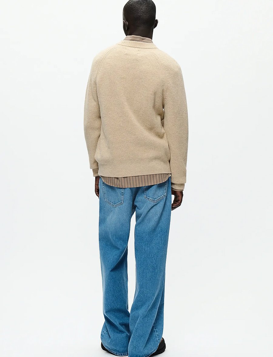 WOOD WOOD - WWKevin crew neck 25298 - rundhals - moonstruck melange - 3