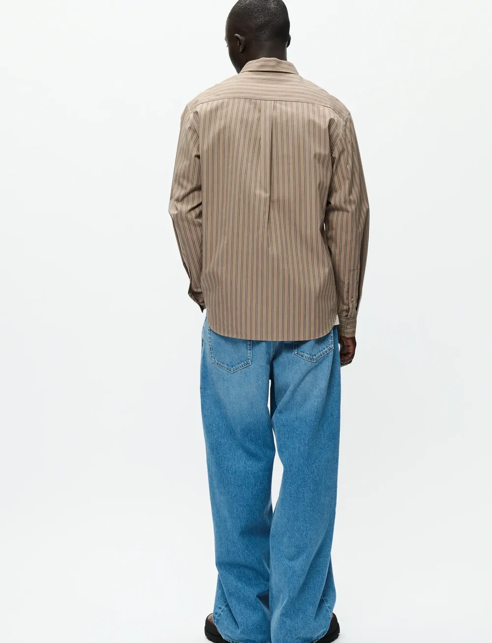 WOOD WOOD - WWNico shirt 25278 - gestreifte hemden - greige stripe - 4