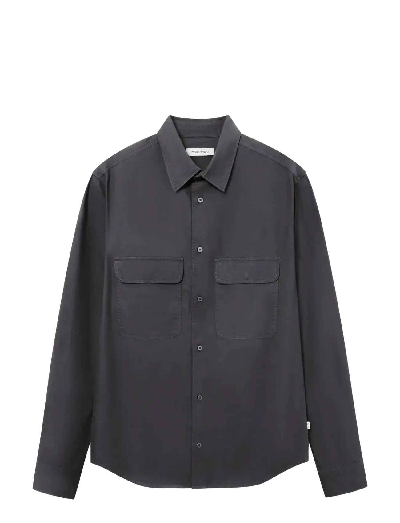 WOOD WOOD Wwnico Shirt 25279 Grau - XL - Herren