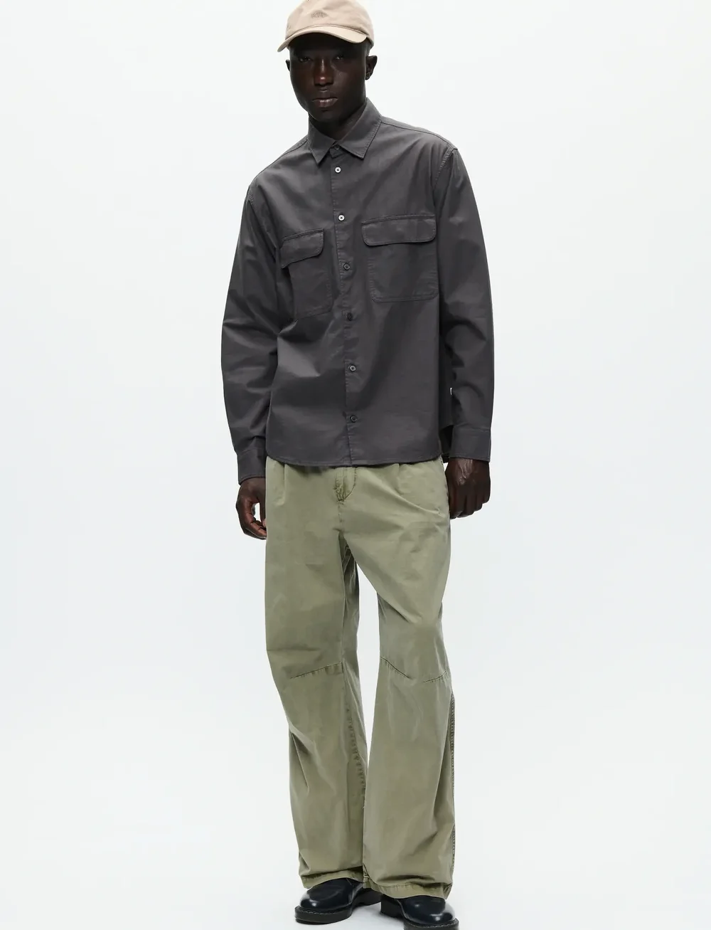 WOOD WOOD - WWNico shirt 25279 - casual shirts - gray pinstripe - 3