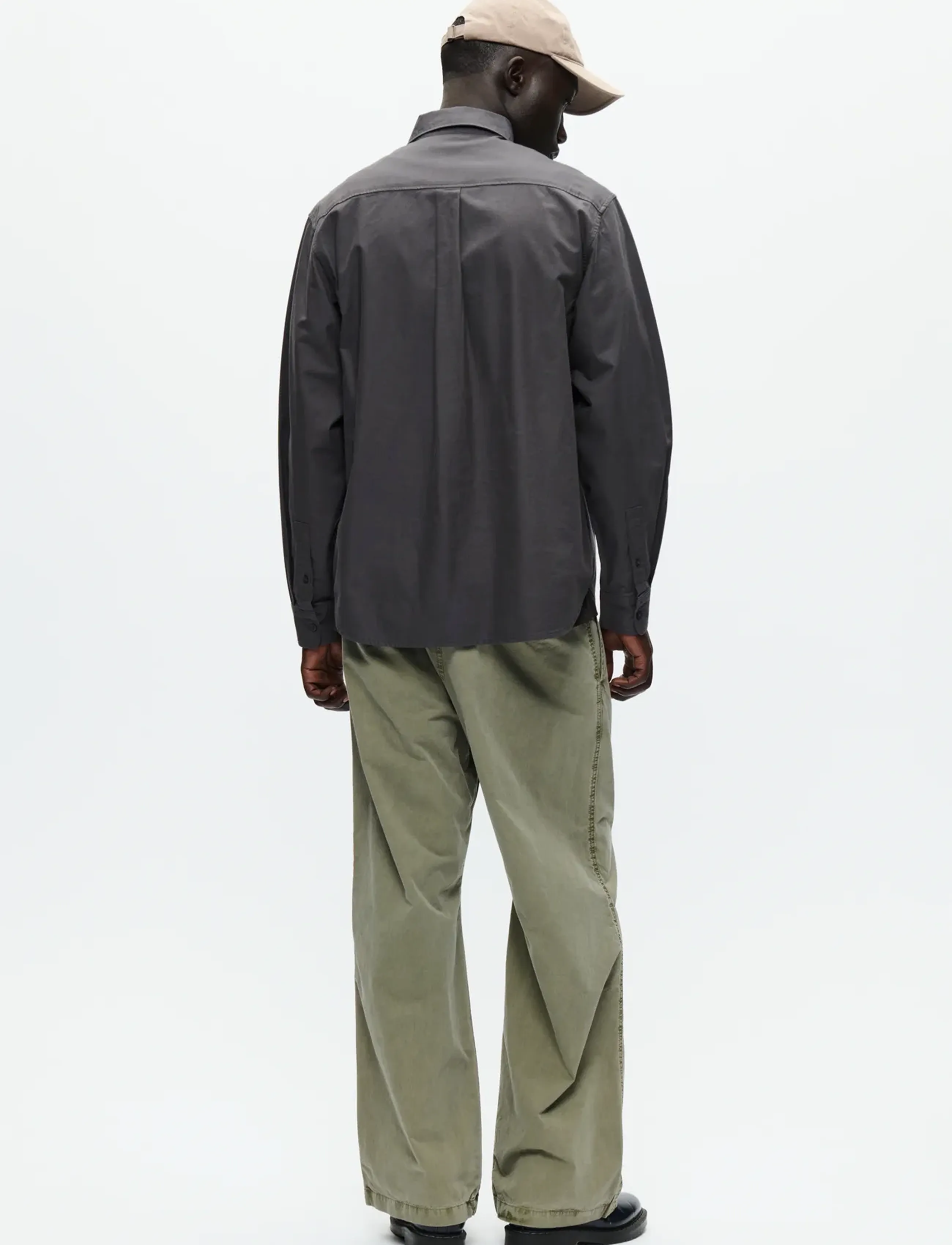 WOOD WOOD - WWNico shirt 25279 - koszule casual - gray pinstripe - 4