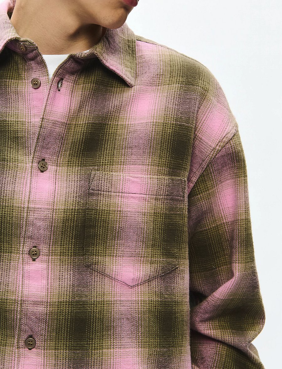 WOOD WOOD - WWCarter shirt 25282 - flannel shirts - deep depths check - 5
