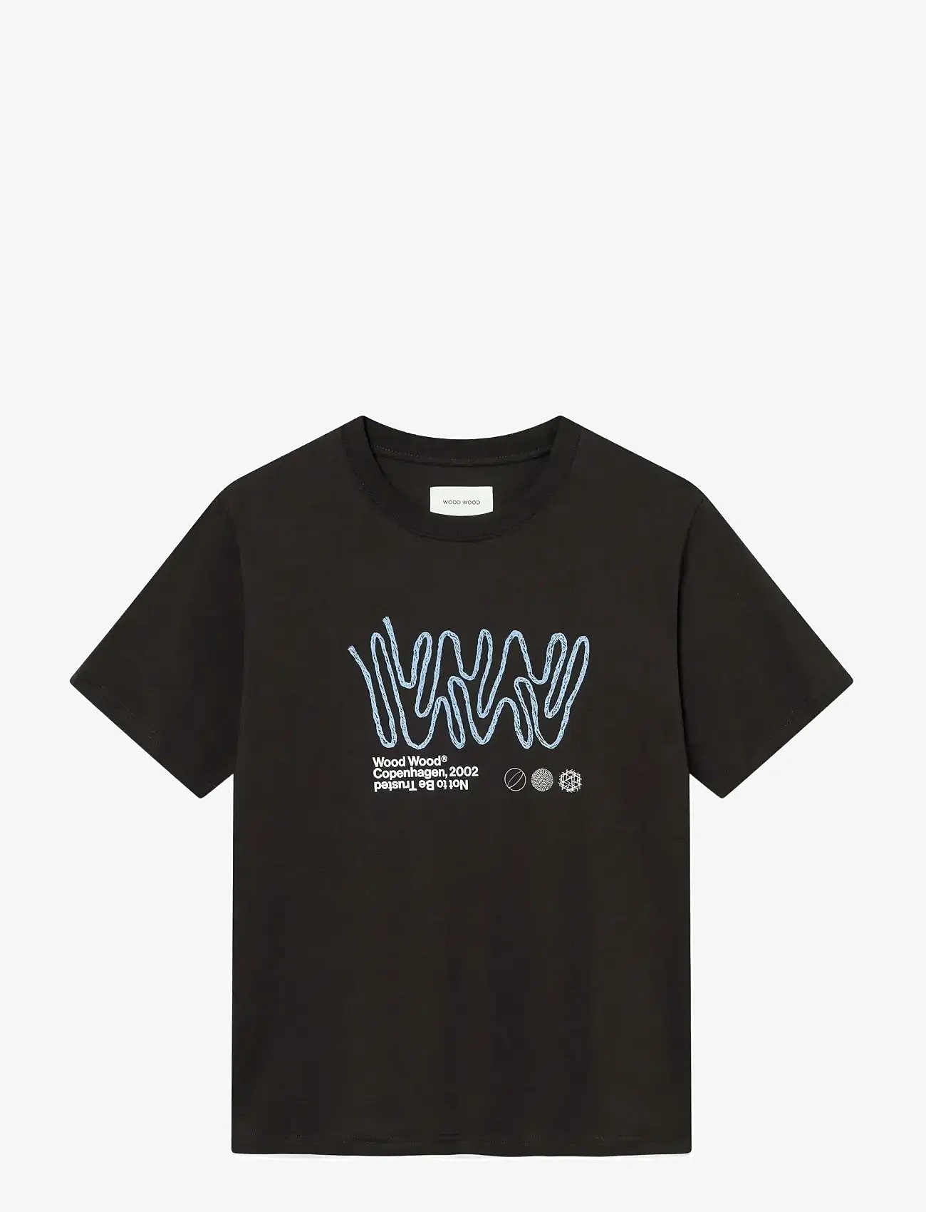 WOOD WOOD - WWOliver tee ropelab 25220 - kortærmede t-shirts - chocolate torte - 1