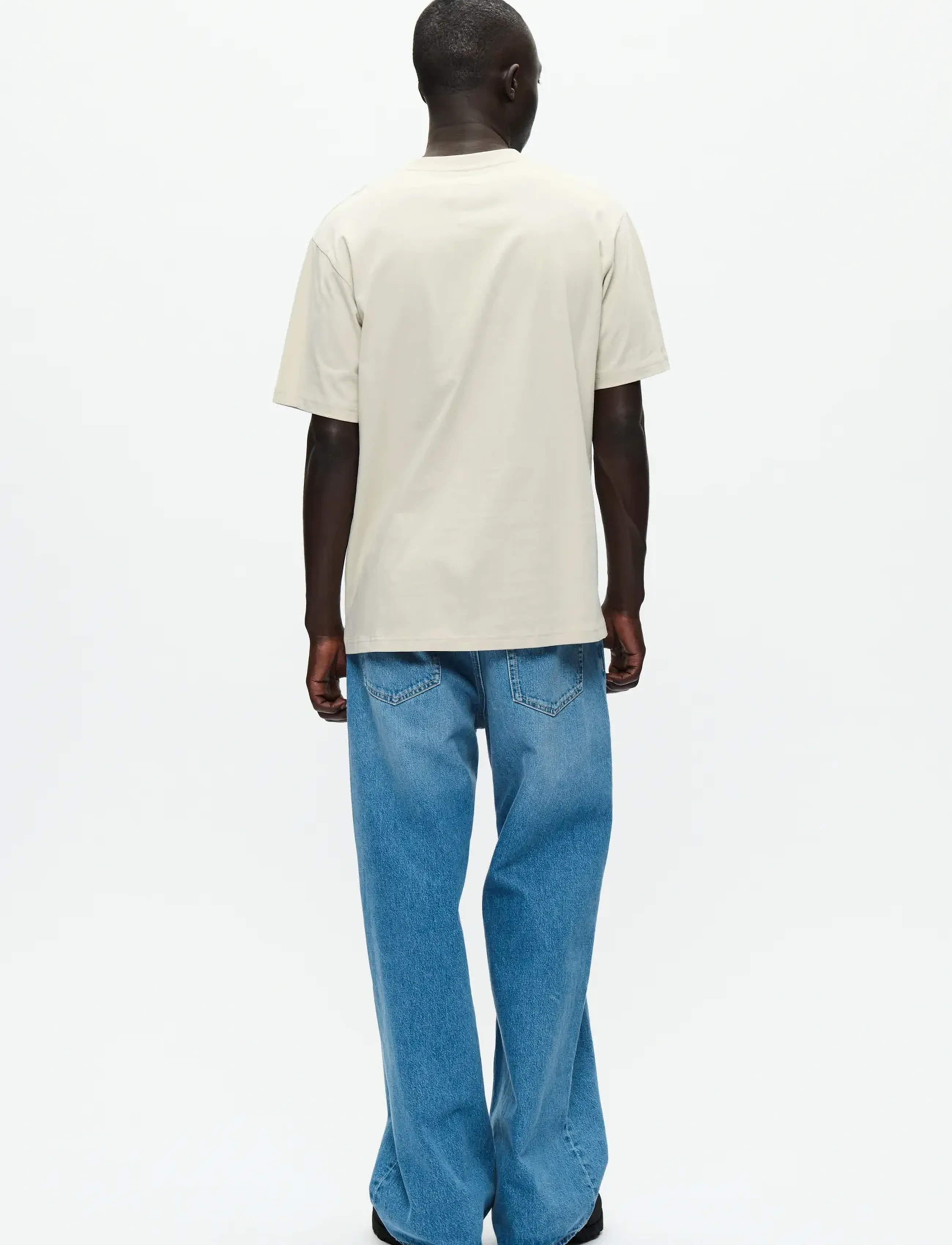 WOOD WOOD - WWOliver tee ropelab 25220 - kortærmede t-shirts - moonstruck - 3